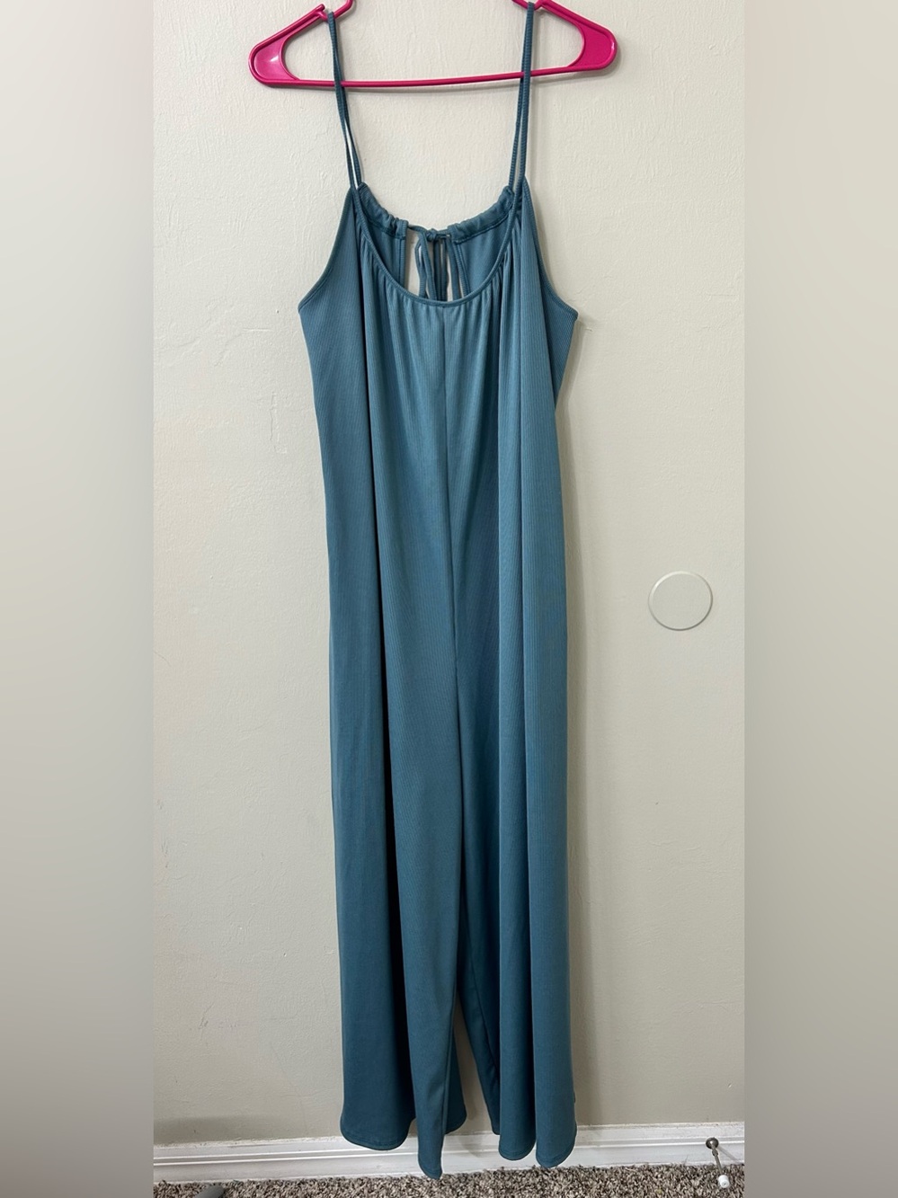 Three Bird Nest Blue Sleeveless Jumpsuit Romper